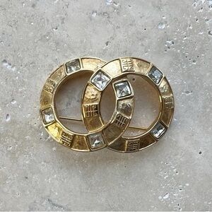 Vintage GIVENCHY Brooch Pin Jewelry